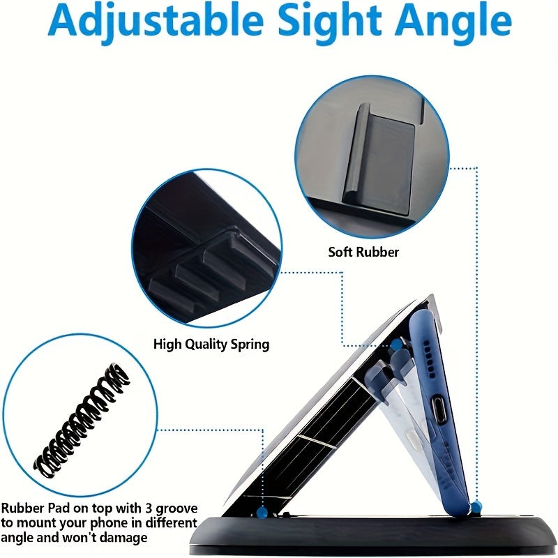 Universal Silicone Car Dashboard Mount with Adjustable Arm and Waterproof Holder