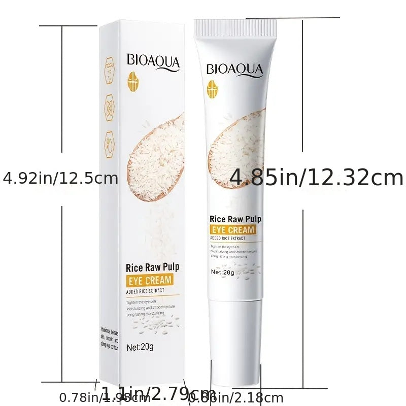 Ayollar uchun ko'z kremi, namlantiruvchi va oziqlantiruvchi, ko'z qopqog'larini kamaytiradi