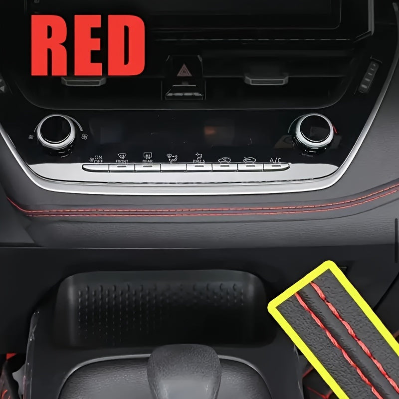 Car Interior Decoration Stickers Door Center Console Gap Filling Lines Scratch Cover