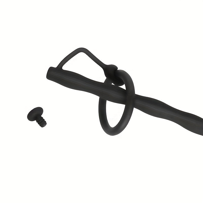 Dilatador de pene de silicona para hombres, varilla uretral para obstrucción y estimulación uretral