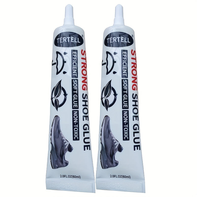 2.03oz Transparent Waterproof Heat-Resistant Shoe Glue for Home and Outdoor Repairs
