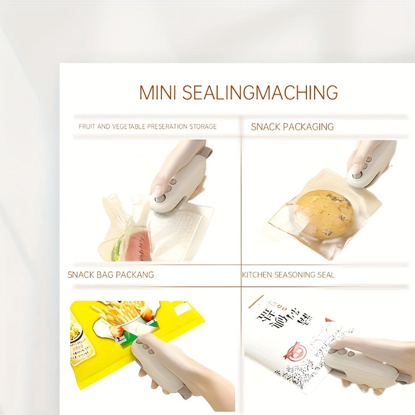 2025 Bestseller Sealing Machine Compact Portable Moisture and Insect Resistant for Kitchen Travel Office Camping