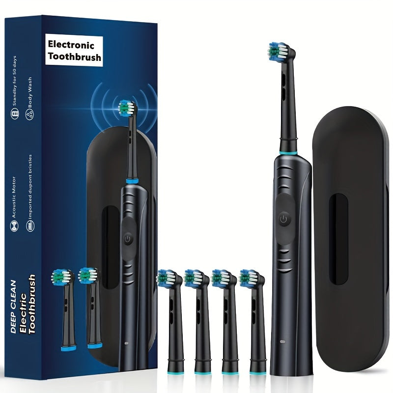 Rechargeable Electric Toothbrush for Adults and Couples Deep Cleaning Lithium Battery