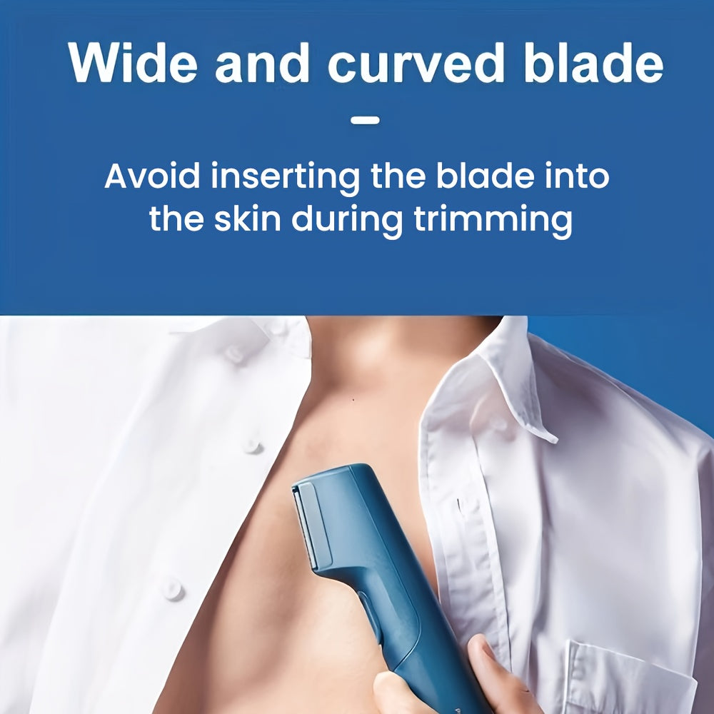 Afeitadora eléctrica recortadora para hombres y mujeres, húmedo y seco, acero, afilador, lavable, corporal, alimentada por batería, más de 60 minutos