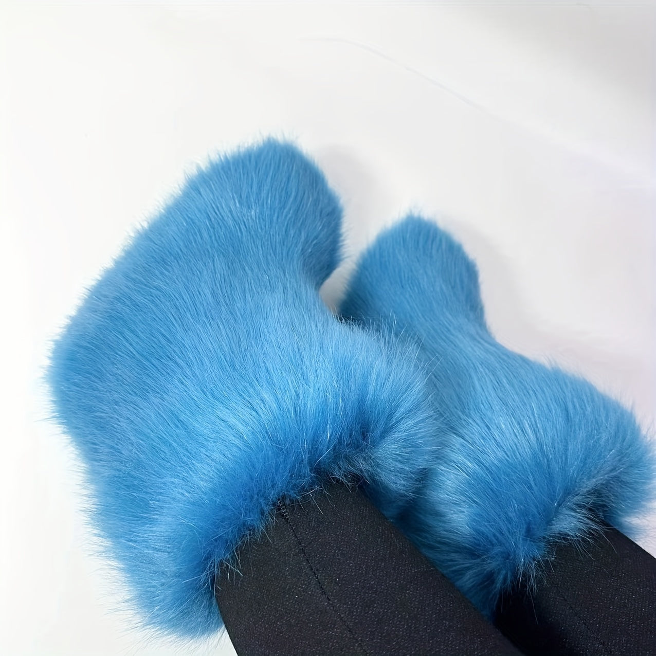 Women's Pink Faux Fur Cozy Winter Snow Boots High-Cut