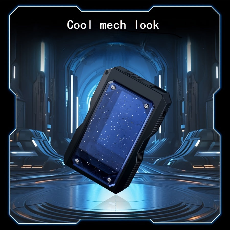 Unisex Metal Cigarette Case Holds Multiple Sizes Portable Gift