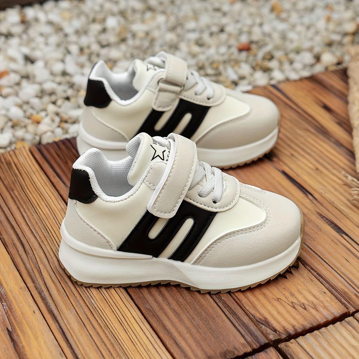 Kids Boys Girls Low Top Sneakers Non-Slip Soft Bottom Casual Spring Fall