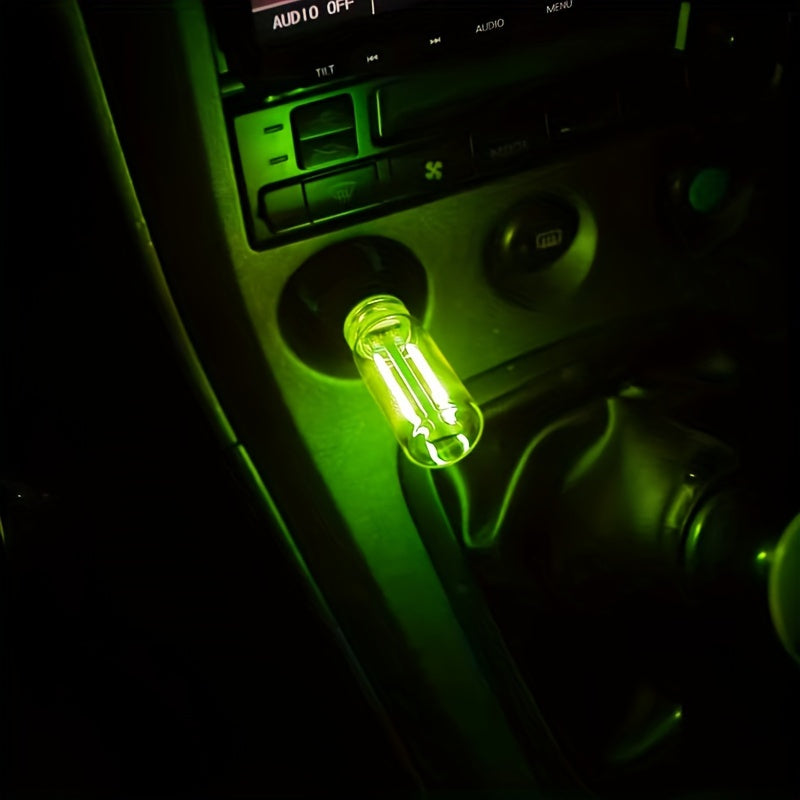 LED Car Interior Light, Multi-Color Ambient Night Lamp, USB Powered