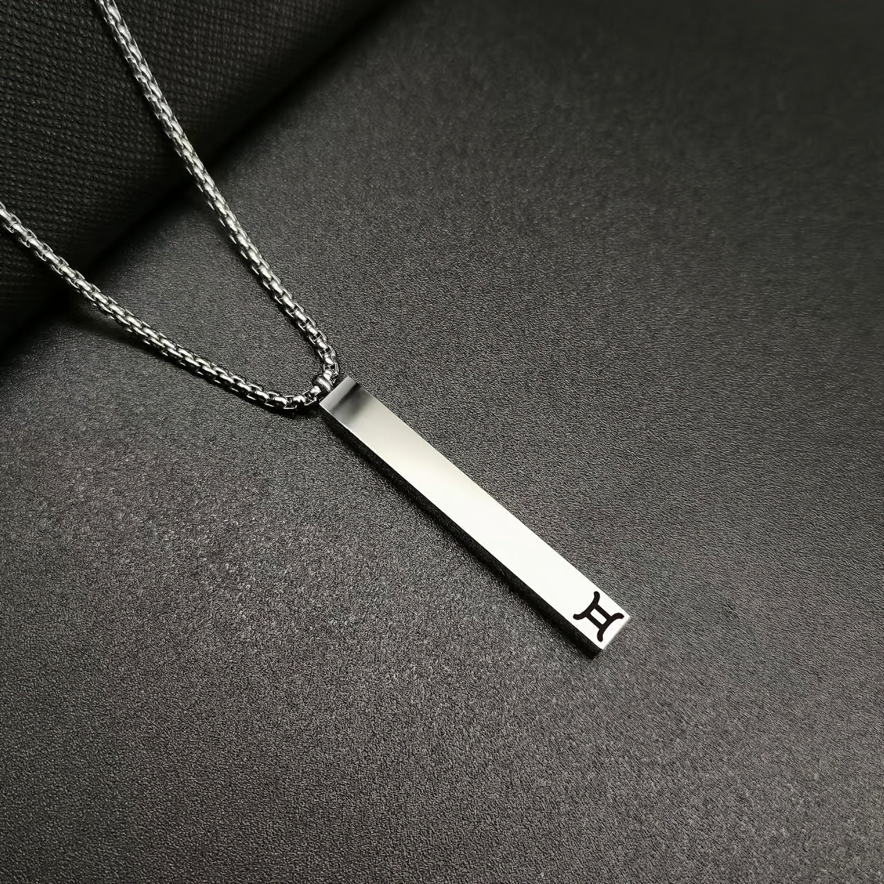 Винтажное ожерелье с подвеской в виде знака зодиака - прочная титановая сталь, стильный и привлекательный дизайн, идеальный подарок для близких, персонализированное ювелирное изделие