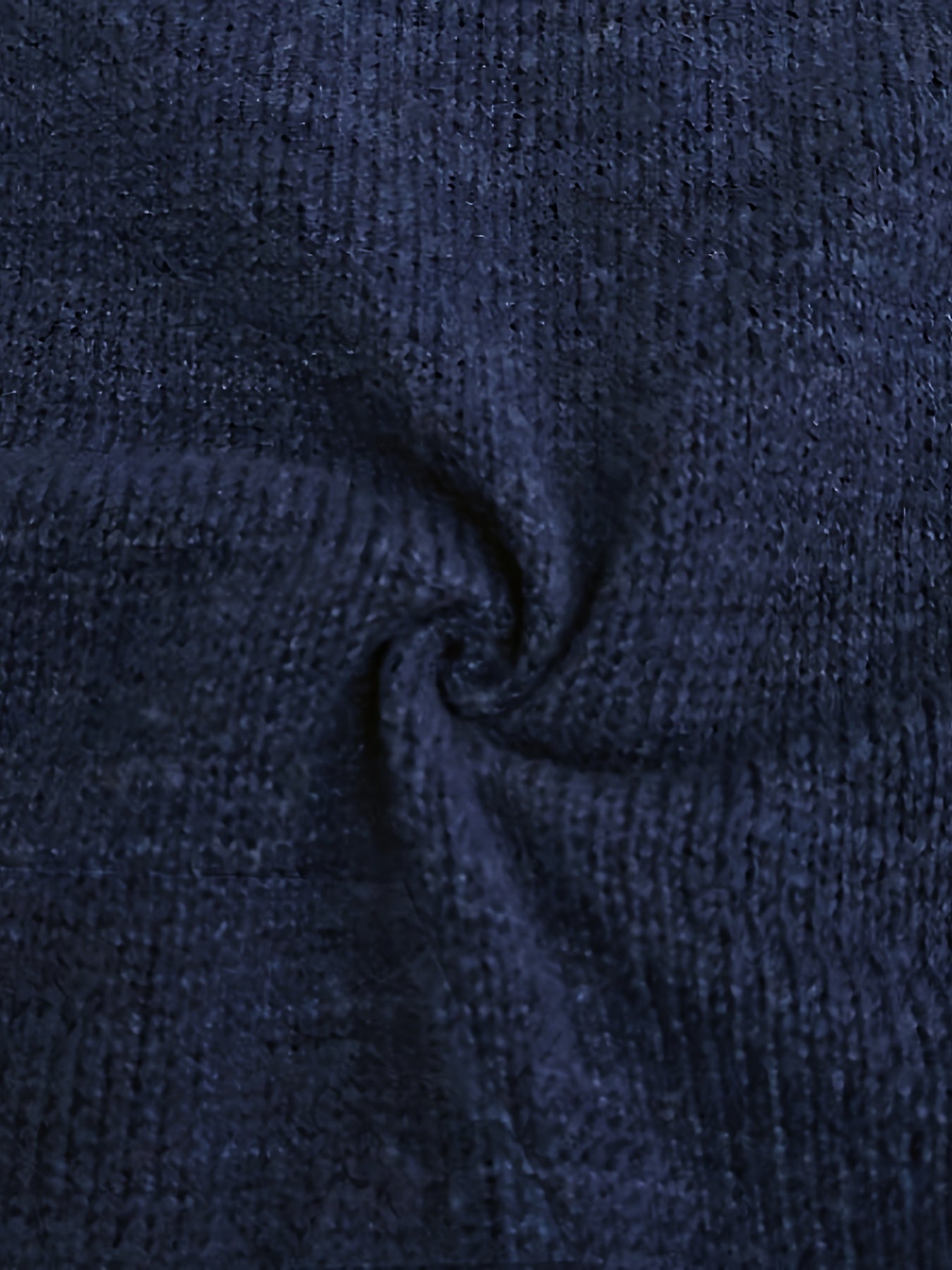 Suéter de punto de cuello alto oversize para mujer, de poliéster sólido, manga larga, para otoño e invierno