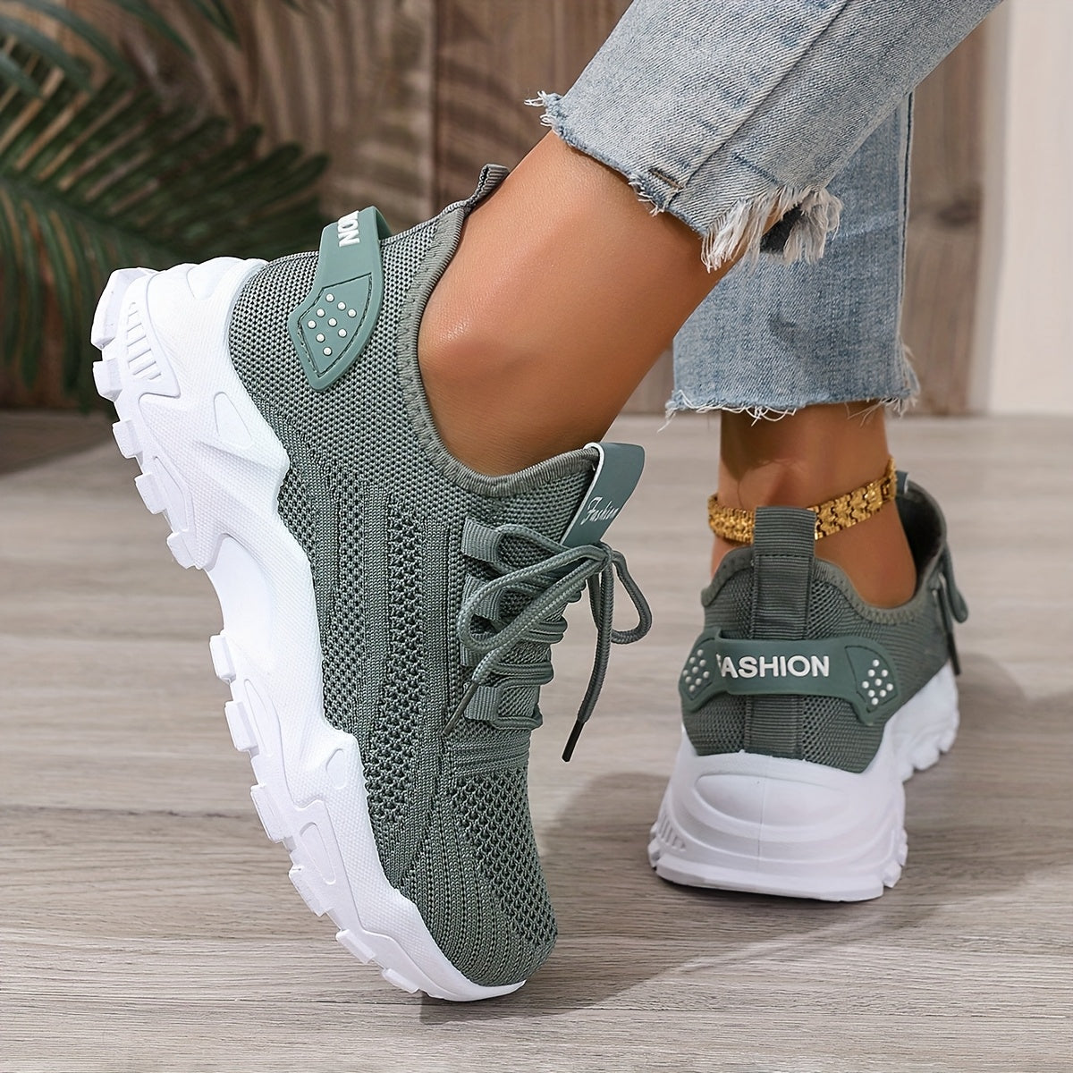 Women's Mesh Sneakers Lightweight Breathable Casual Running Shoes