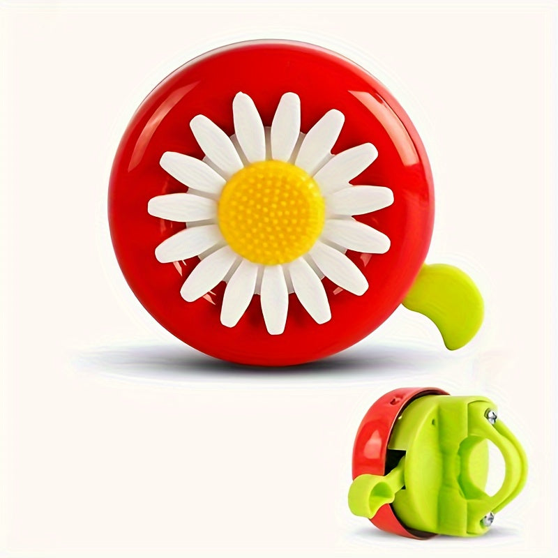 Colorful Chrysanthemum Aluminum Bicycle Bell for Kids and Adults