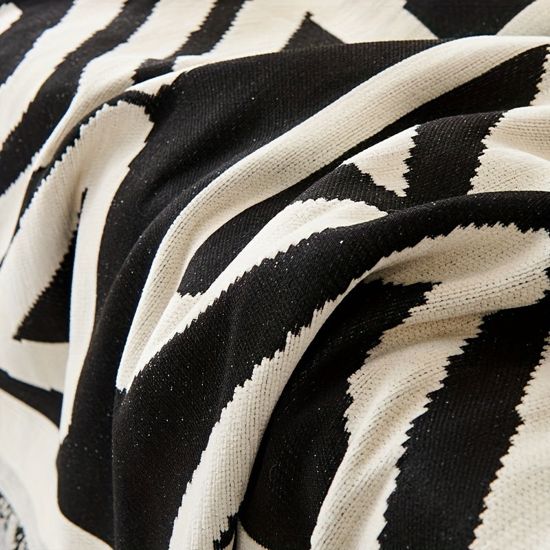 Boho Style Sofa Cover for Living Room Anti-Scratch Non-Slip Protector