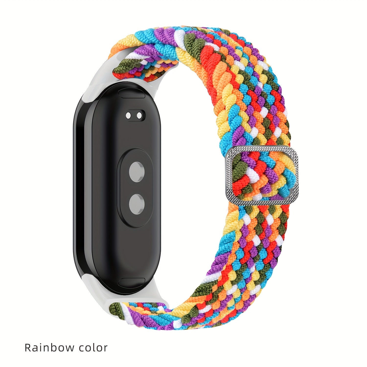 Nylon Braided Watch Strap with Adjustable Buckle for Xiaomi Mi Band 3 4 5 6 7 8 9