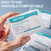 Dental Floss Sticks Interdental Cleaning 50/150/300 Pcs Portable Deep Cleaning