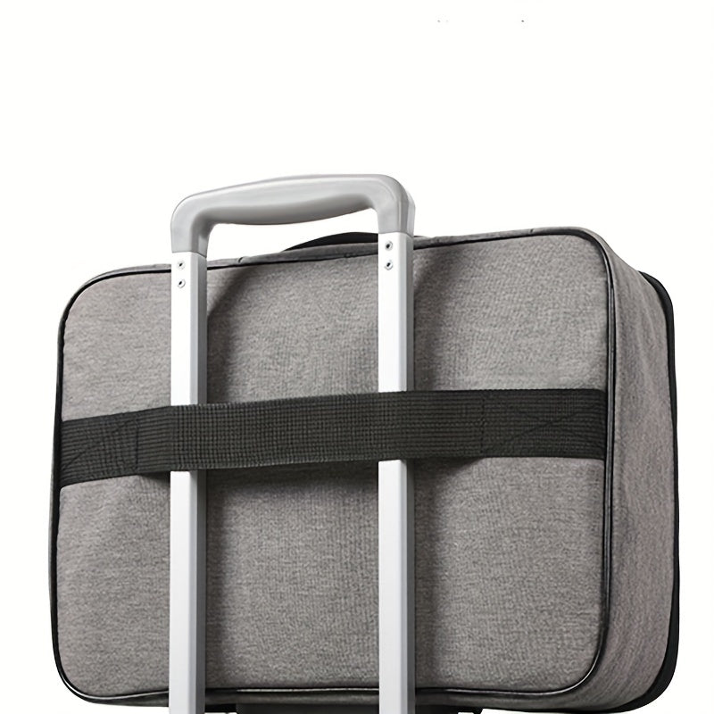 Polyester Document Organizer Bag with Large Capacity for Passports and Business Cards