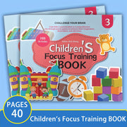 Engaging Focus Enhancement Activity Book for Kids Pattern Recognition Rule Following Brain-Boosting Workbook