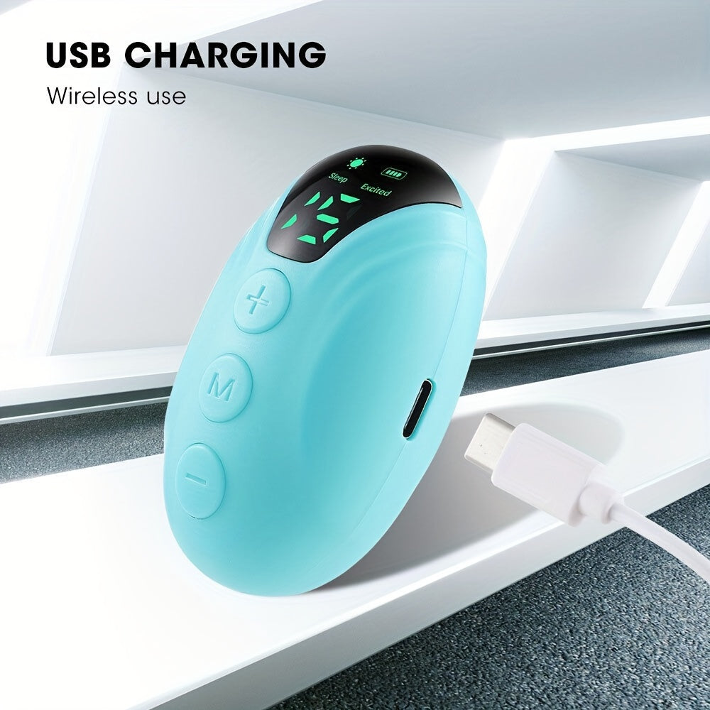 Portable Sleep Aid Device with USB Rechargeable Battery for Relaxation and Stress Relief