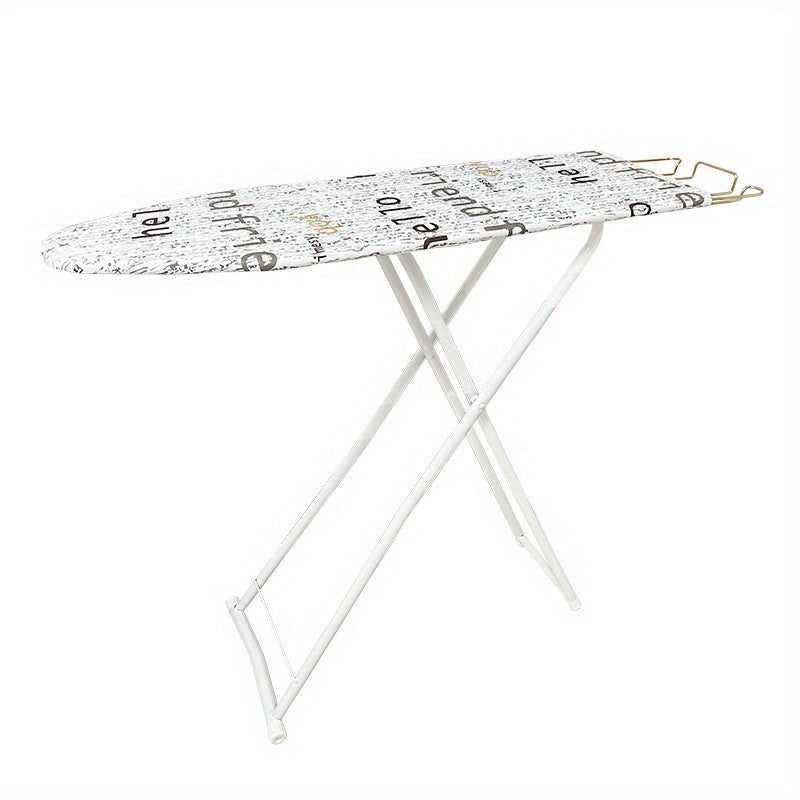 Ironing Board Set with Adjustable Height, Steel Legs, Safety Iron Rest