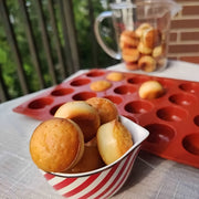 Silicone Mold for Baking and Soap Making 28 Holes Small Cakes Candy