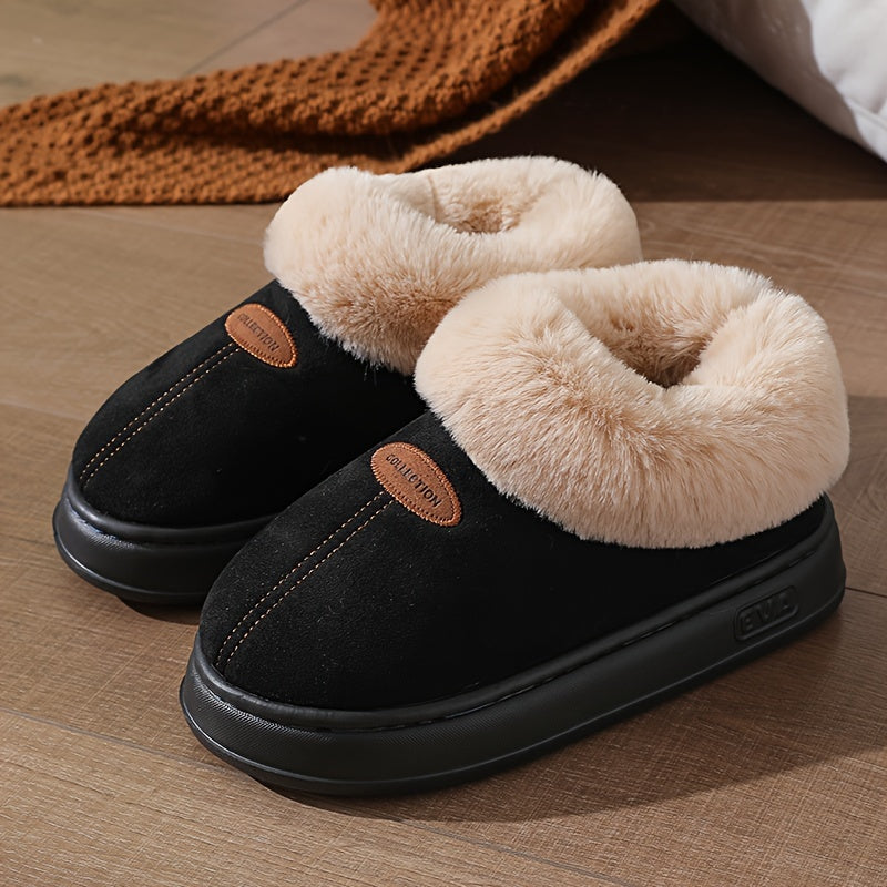 Women's Snow Boots Warm Thick Sole Indoor Outdoor Shoes