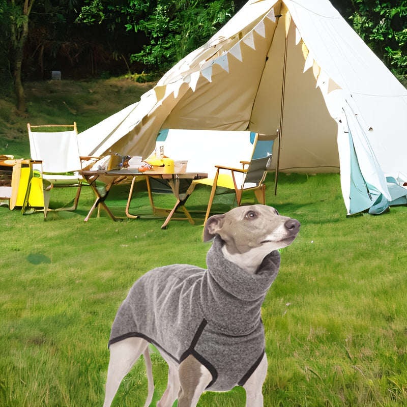 Large Dog Vest Windproof Fleece Pullover for Fall and Winter