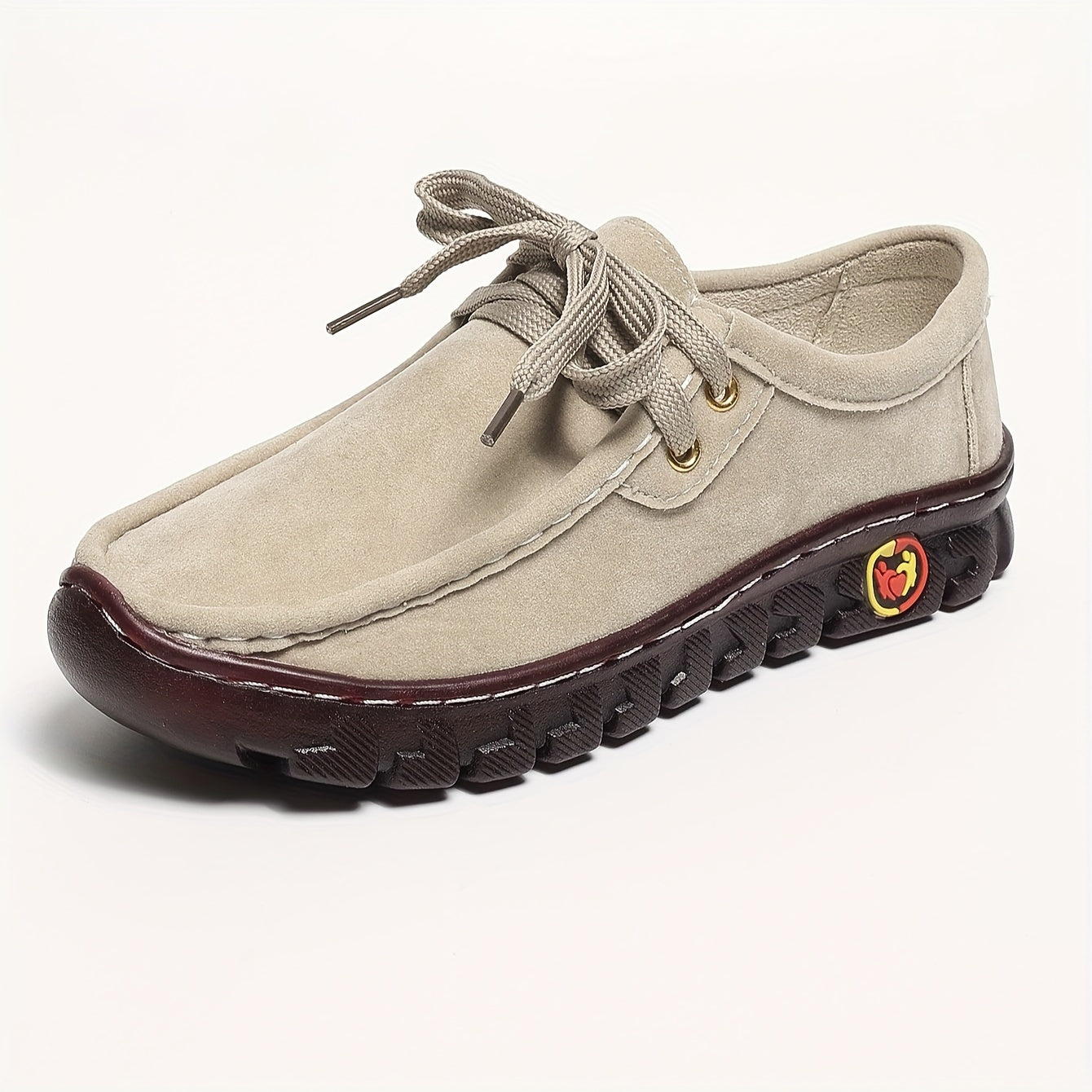 Women's Slip-Resistant Flat Shoes Breathable Fabric Casual Sneakers Blue Red Yellow