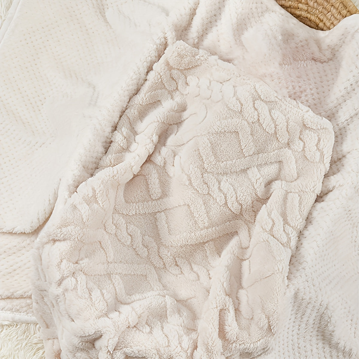 Manta de felpa para bebé y decoración del hogar 47x47 pulgadas