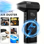 Mini soplador de aire inalámbrico de 13000 RPM, recargable por USB, portátil para limpieza de polvo