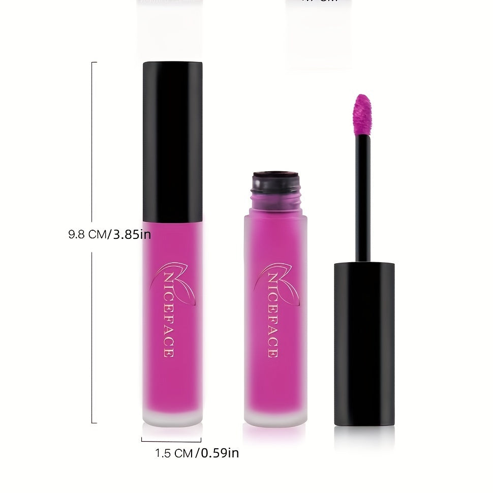 Set de gloss de labios mate para mujer, 20 colores, lápiz labial de larga duración, a prueba de manchas