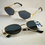 Ayollar modasi oval ko‘zoynaklar, anti-chiroyli PC linzalar, plyaj ta'tili