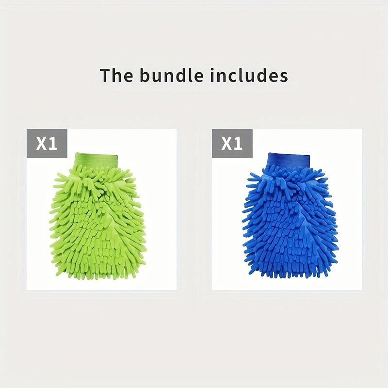 Avtomobilni yuvish uchun qo‘lqoplar, yumshoq sochiq qo‘lqoplar, avtomobillar va oynalarni tozalash uchun