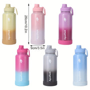 500ml Vacuum Insulated Stainless Steel Water Bottle Reusable Sports Flask