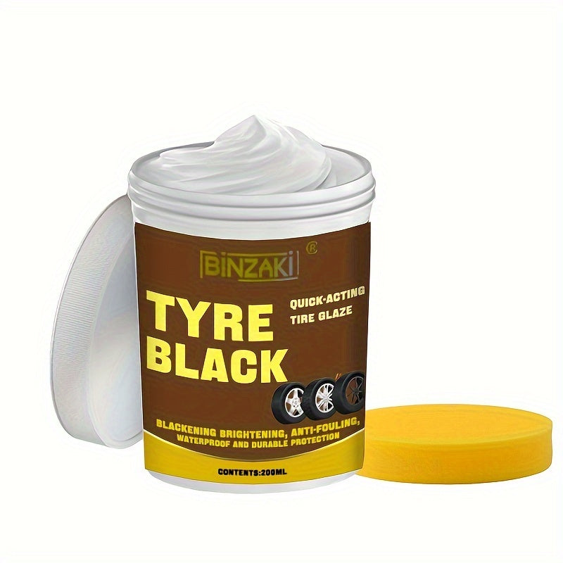Car Tire Wax Blackening and Shine for Bicycles and Motorcycles 200ml