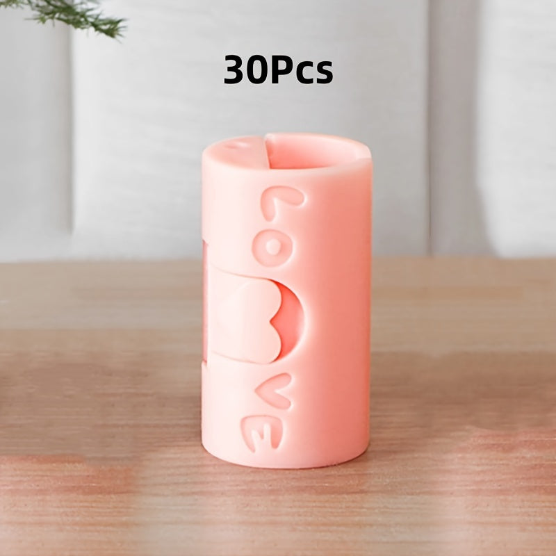 10 or 30 Pieces Upgraded Removable Bed Sheet Clips for Bedding Storage