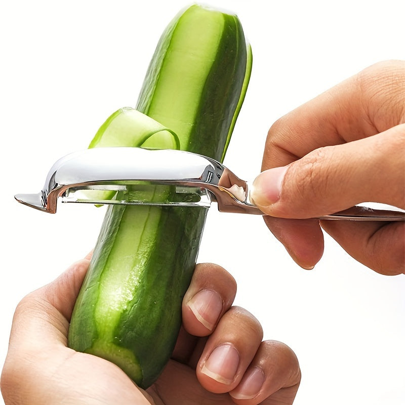 Set of 2 Stainless Steel Vegetable Peelers Y and I Shaped for Fruits and Vegetables