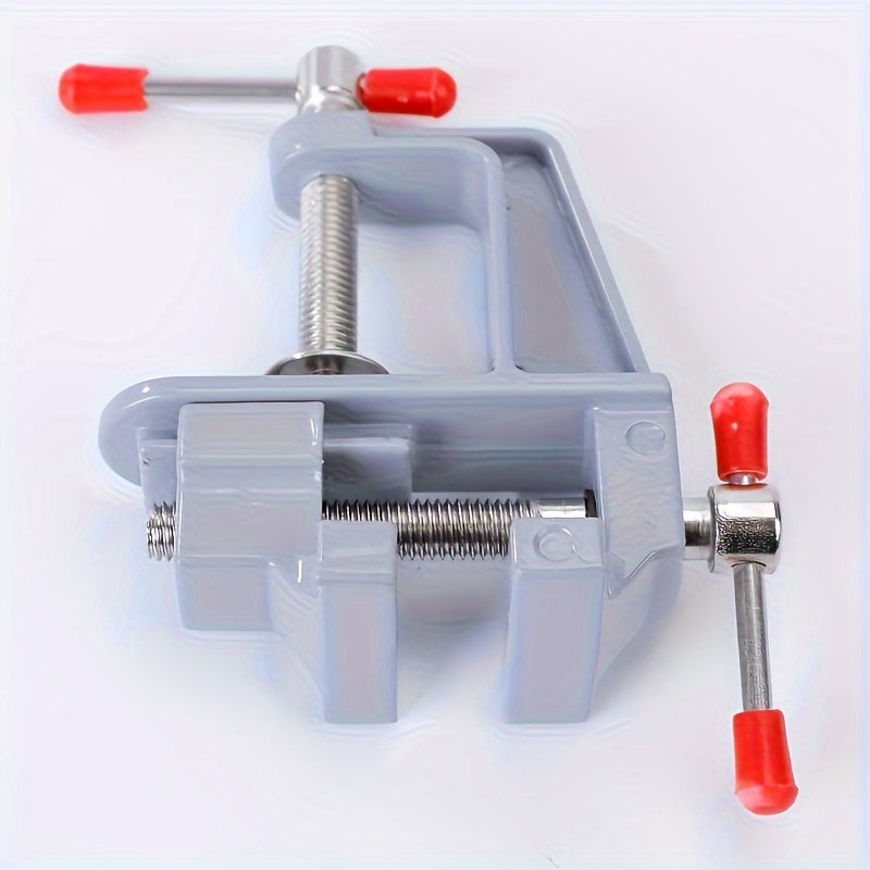 Mini Aluminum Alloy Bench Vise Small Table Clamp for Woodworking Jewelry Crafting