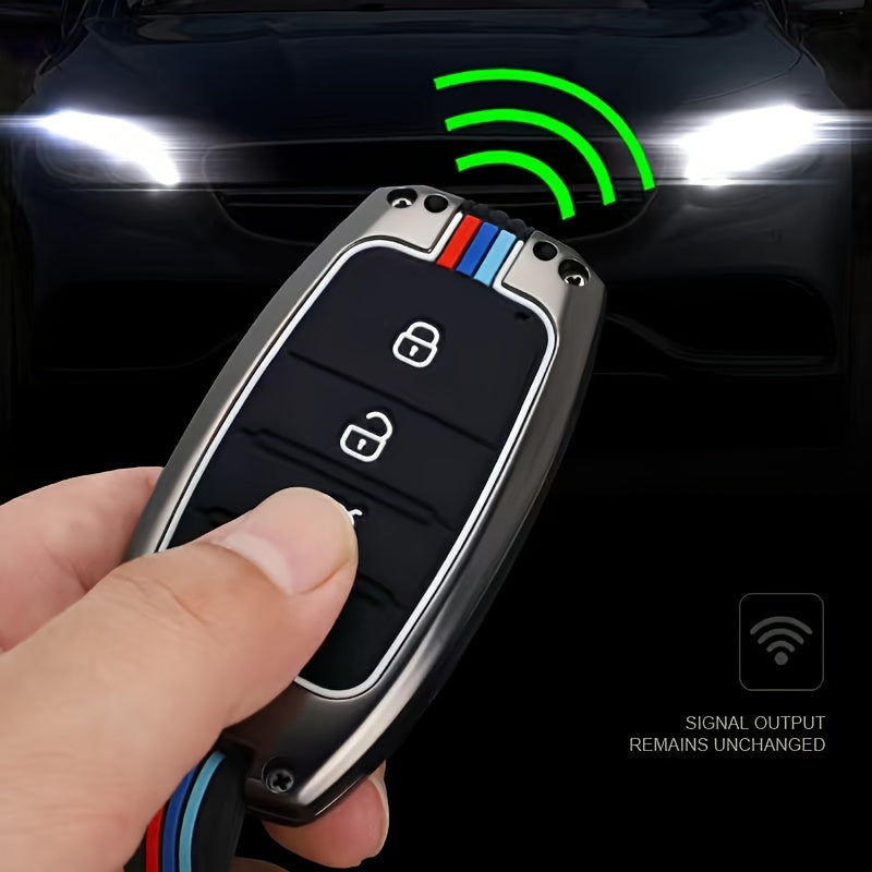 Чехол-накладка для автомобильного ключа для нескольких транспортных средств 2/3/4 кнопки брелок