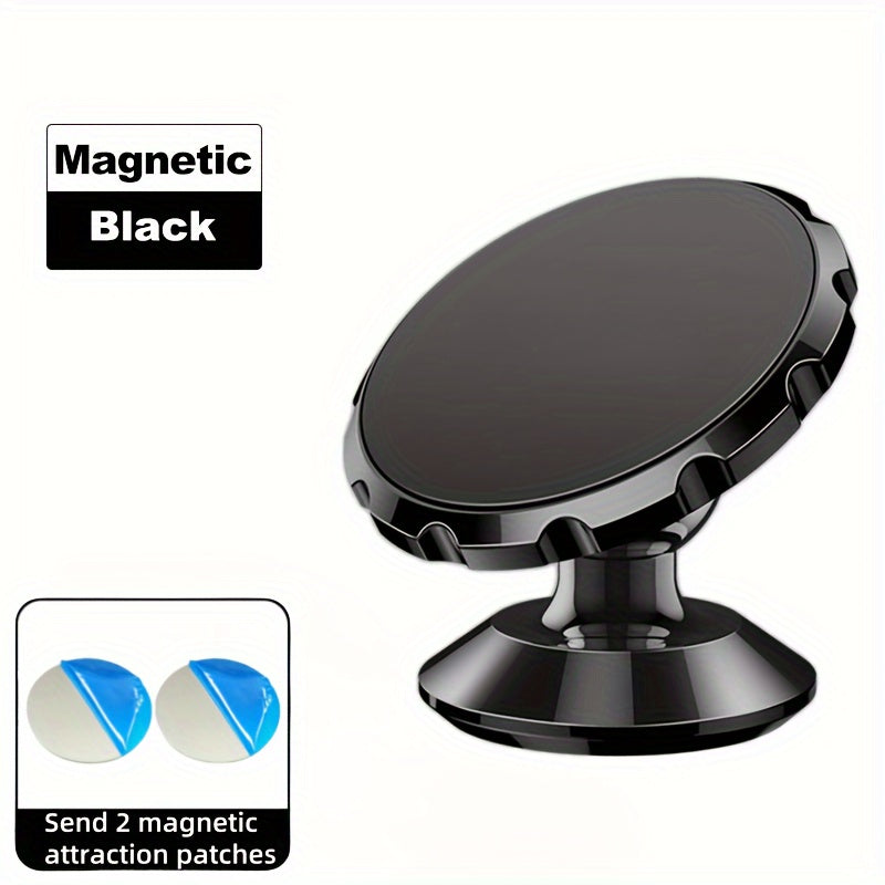 Magnetic Car Phone Holder Aluminum Alloy Universal Mobile Device Mount
