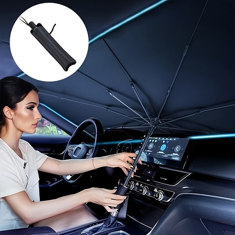 Car Windshield Sunshade Foldable UV Protection Vehicle Interior Cooling