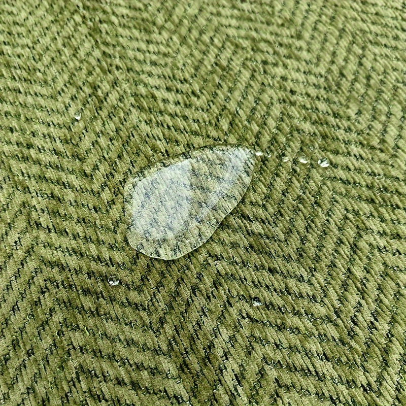 Chenille Sofa Throw Waterproof Baby Fleece Cover All-Season Universal Fit Tassel Machine Washable