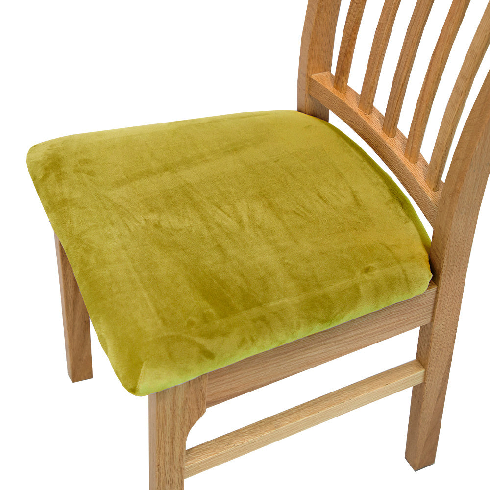 Velvet Dining Chair Slipcovers for Home and Event Decor, 1 Piece