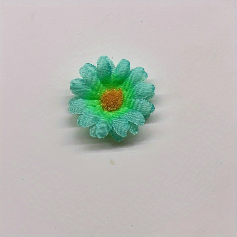Artificial Daisy Flowers 100/200 Pieces 4cm Sunflower Heads for Decor