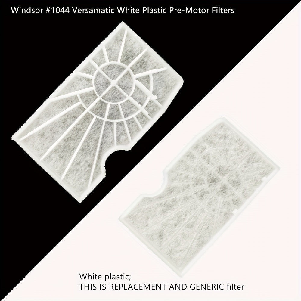 Filtro de pre-motor de plástico blanco para aspiradoras Windsor VS 14 18 VSE 1-3