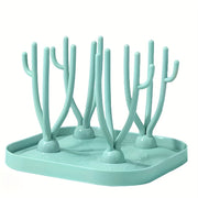 Baby Bottle Drying Rack with Removable Design for Bottles and Pacifiers