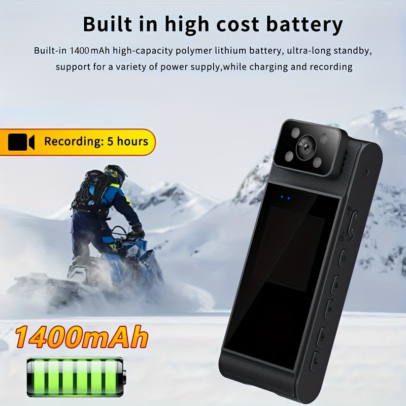 Mini Camera Small Infrared Night Vision 1080p HD Rechargeable Battery Indoor Use