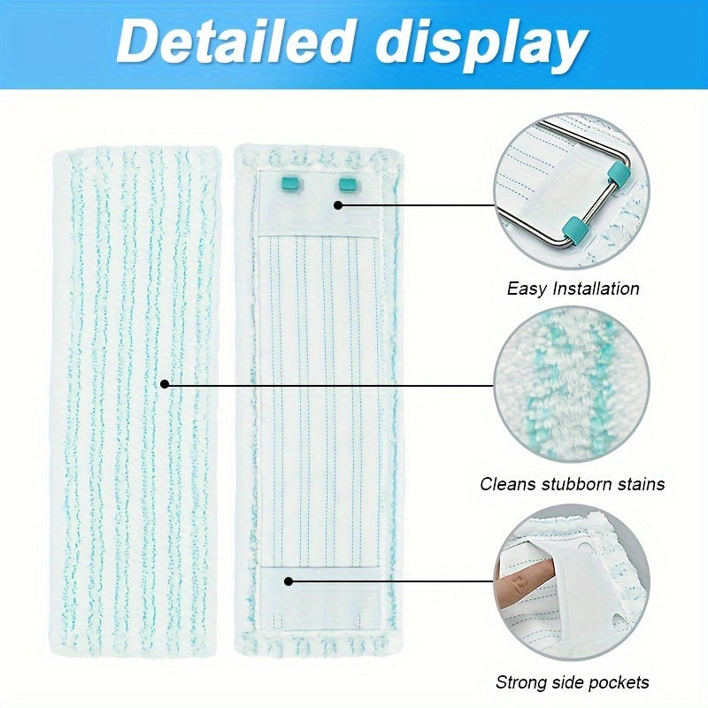 XL Mop Replacement Pads Set for Deep Cleaning Dusting Washing
