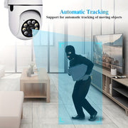 2MP HD WiFi Security Camera with Full-Color Night Vision Two-Way Audio Motion Detection Smartphone Compatible