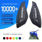 Off Road Motorcycle Hand Guards Carbon Fiber Look Dual-Sided Protective Shields for Dirt Bikes