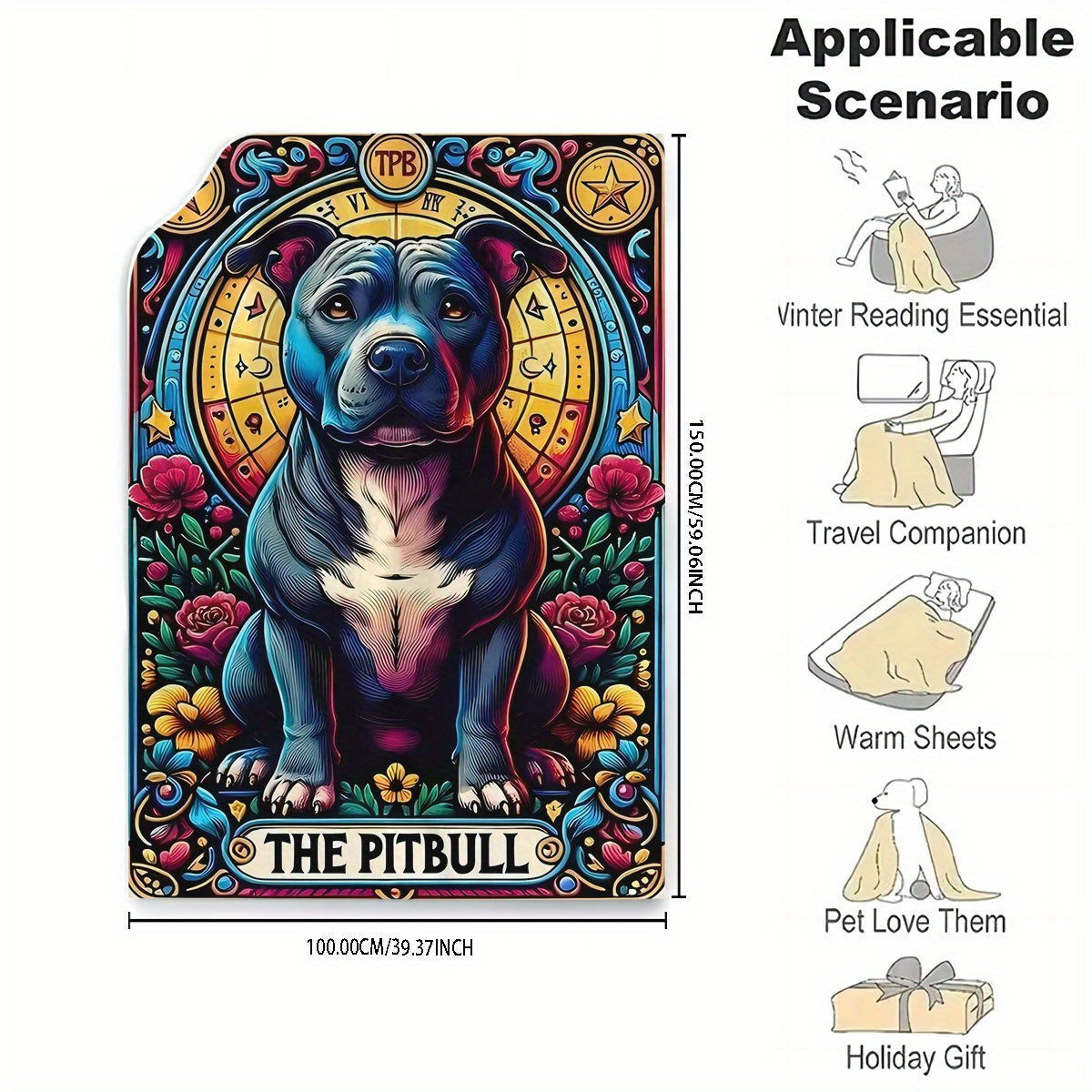 It yuragi uchun mo'ljallangan qora polyesterli it izlari bilan flanel yostiqcha, barcha mavsumlar uchun ko'p maqsadli